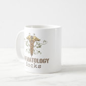 Dermatology Rocks Caduceus Mok (Voorkant links)