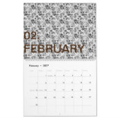 Dernier calendrier TextLogo personnalisé (Feb 2027)