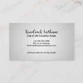 dernier carte de visite doula transition (Dos)