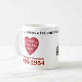 Dernier chariot 70e anniversaire Mug de base (Devant gauche)