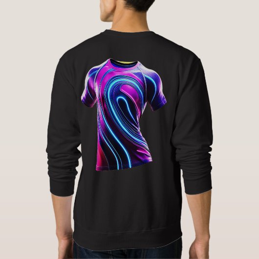 Dernier design Sweatshirt de base masculin (Dos)