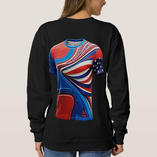 Dernier design Sweatshirt de base pour femmes (Dos)