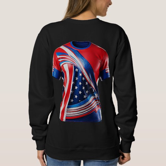 Dernier design Sweatshirt de base pour femmes (Dos)