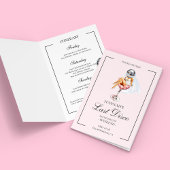 Dernier Disco Cocktail Bachelorette Invitation