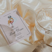 Dernier Disco Cocktail Bachelorette Invitation