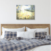 Dernier du soleil arctique : toile étirée (Insitu(Chambre))