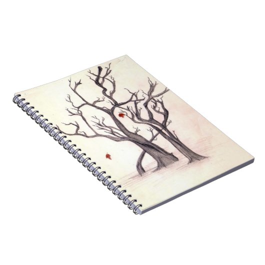 Dernier feuille de carnet d'automne (Côté Droit)