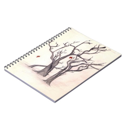 Dernier feuille de carnet d'automne (Côté gauche)