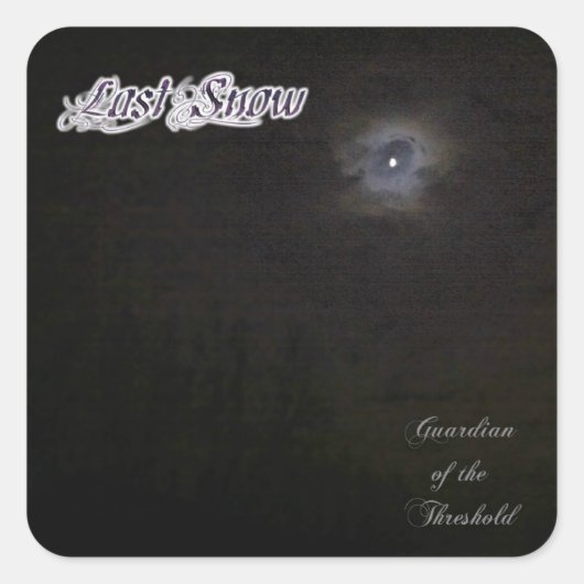 Dernier gardien de neige des autocollants de seuil (Devant)