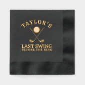 Dernier Swing Avant Le Bachelor De Golf Ring (Recto)