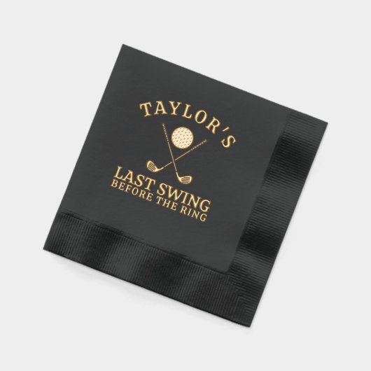 Dernier Swing Avant Le Bachelor De Golf Ring (Gauche)