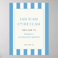 Dernier toast sur la côte Affiche de bienvenue Bac