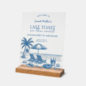 Dernier toast sur la côte Fête de Bachelorette pla (Angle)