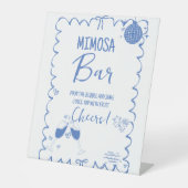 Dernier Toast Sur La Côte Mimosa Barre Panneau Tab (Recto)