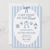 Dernier Toast sur la Côte Programme de l'Enterreme (Devant)