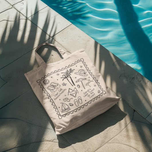 Dernier toast sur la côte Sac fourre-tout de bache