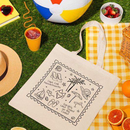 Dernier toast sur la côte Sac fourre-tout de bache