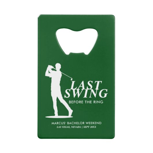 Dernier Tour de Swing avant le Bachelor de Golf (Devant)