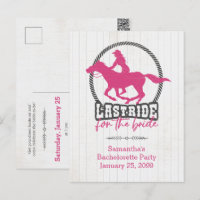 Dernier Tour Rose Chaud Pour La Carte Postale Mari