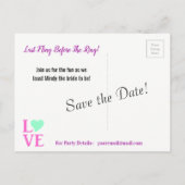 Dernière aventure avant les alliances Cartes de sa (Dos)