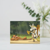 Dernière carte postale Unicorn (Debout devant)