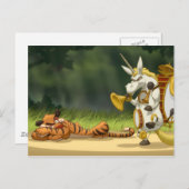 Dernière carte postale Unicorn (Devant / Derrière)