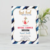 Dernière invitation à la douche à voile (Debout devant)