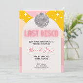 Dernière invitation de demoiselle disco  (Debout devant)