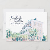 Dernière invitation de Kayla & Dillon (Devant)