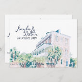 Dernière invitation Kayla & Dillon (Devant / Derrière)