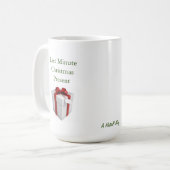 Dernière minute cadeau de Noël - Un MisterP Mug (Devant gauche)