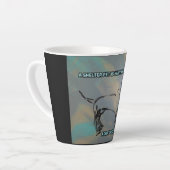 Dernière Mug avec un message d'abri animal (Angle gauche)
