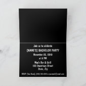 Dernière soirée avant l'anneau Invitation à la fêt (Intérieur)