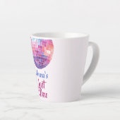 Dernière soirée Disco entre filles | Mug Latte (Angle droit)