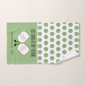 Dernière swing avant la sage de Mariage de pickleb (Serviette à main)