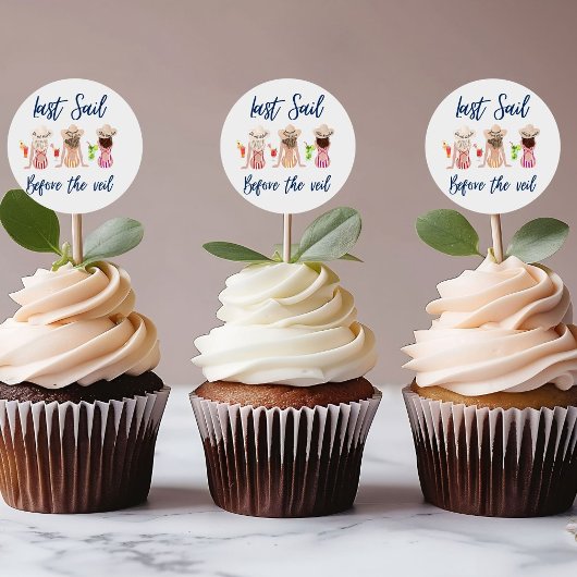 Dernière voile avant la Veuve étiquette de fête de