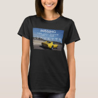 Dernière vue manquante conduisant ce T-shirt Corve