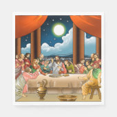 Dernières serviettes en papier de souper (Devant)