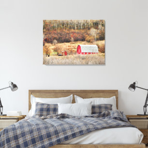 Derniers jours d'automne toile d'étirement Imprime