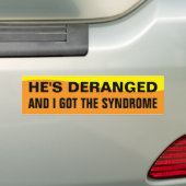 DEROAILLEMENTSYNDROOM BUMPERSTICKER (Op auto)