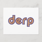 Derp 3 briefkaart (Voorkant)