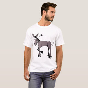 Derp Donkey grappig t-shirt