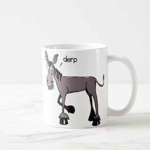 Derp Donkey grappige mok koffie