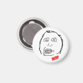 DERP-magneet (geretoucheerd) Magneet (Voorkant / Achterkant)