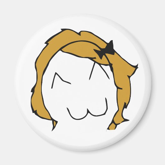 Derpina (Kitteh Smile) - Magneet (Voorkant)