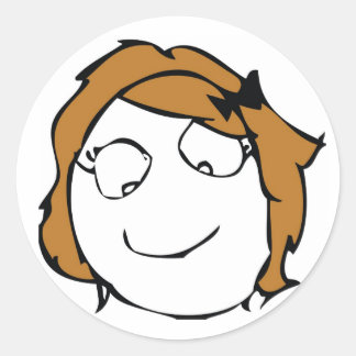 Derpina Ronde Sticker