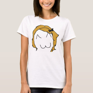 Derpina (sourire de Kitteh) - T-shirt de spaghetti