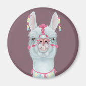 Derpy Llama Magneet (Voorkant)