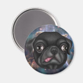 Derpy Pug Magneet (Voorkant / Achterkant)