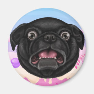 Derpy Pug Magneet